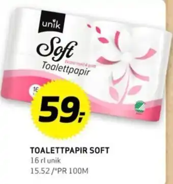 Bunnpris TOALETTPAPIR SOFT tilbud