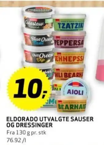 Bunnpris ELDORADO UTVALGTE SAUSER OG DRESSINGER tilbud