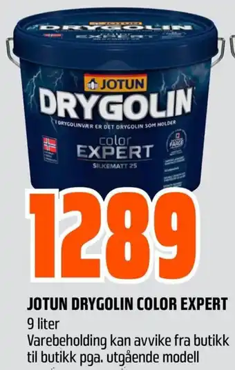 Obs Bygg JOTUN DRYGOLIN COLOR EXPERT tilbud