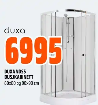 Obs Bygg DUXA VOSS DUSJKABINETT tilbud