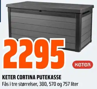 Obs Bygg KETER CORTINA PUTEKASSE tilbud