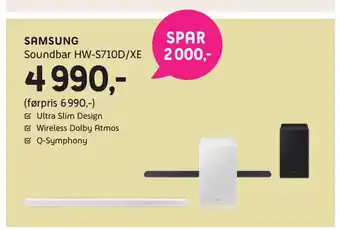 ELON SAMSUNG Soundbar HW-S710D/XE tilbud