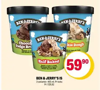 Coop Extra BEN & JERRY'S IS tilbud