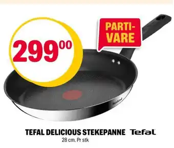 Coop Extra TEFAL DELICIOUS STEKEPANNE Tefal tilbud