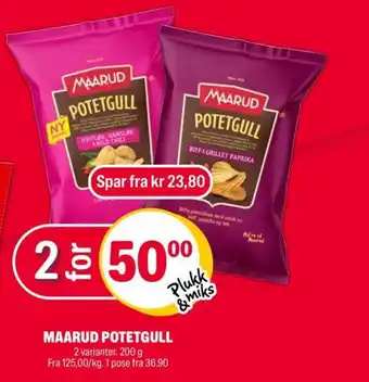 Coop Extra MAARUD POTETGULL tilbud