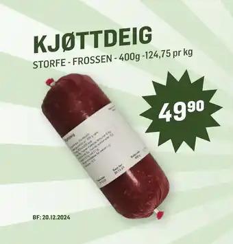 Holdbart KJØTTDEIG tilbud
