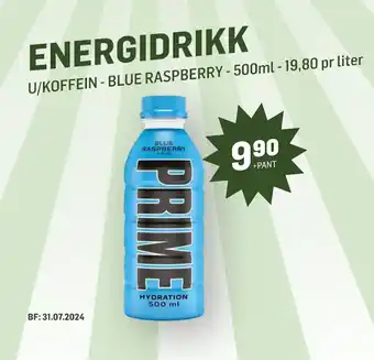 Holdbart ENERGIDRIKK tilbud
