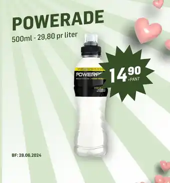 Holdbart POWERADE tilbud