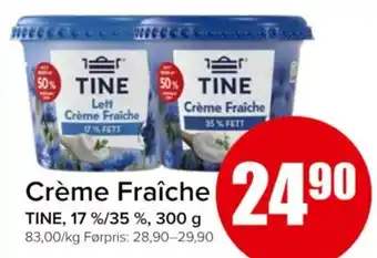 Spar Crème Fraîche tilbud