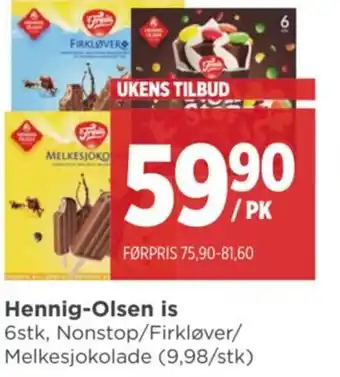 Meny Hennig-Olsen is tilbud