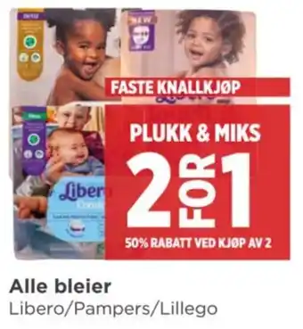 Meny Alle bleier tilbud