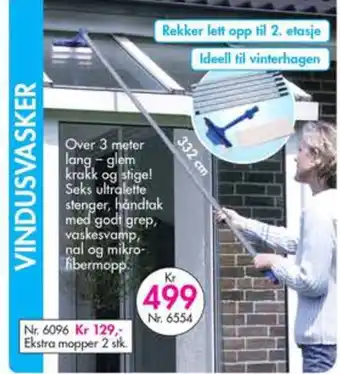 Nyttig VINDUSVASKER tilbud