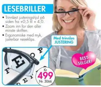 Nyttig LESEBRILLER tilbud