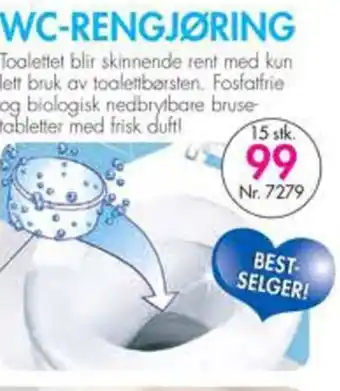 Nyttig WC-RENGJØRING tilbud