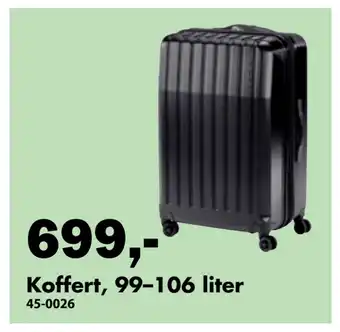 Biltema Koffert, 99–106 liter tilbud