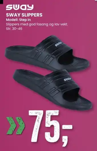 Sport Outlet SWAY SLIPPERS tilbud