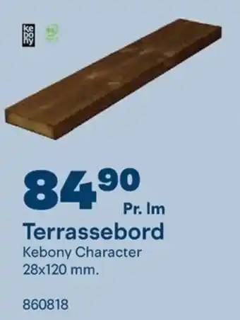 Maxbo Terrassebord tilbud