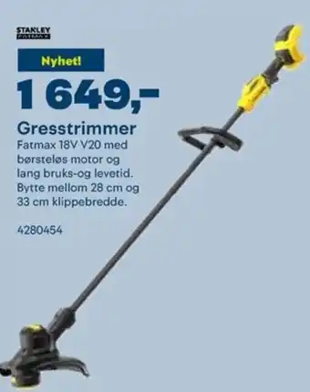 Maxbo Gresstrimmer tilbud