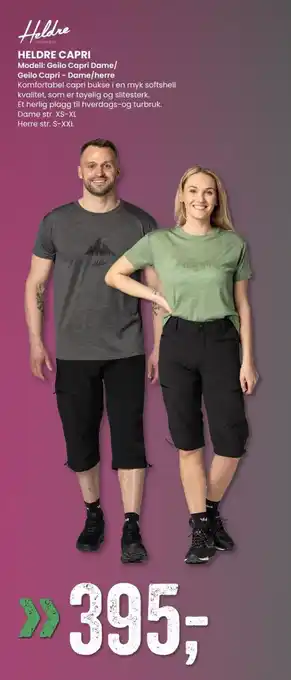 Sport Outlet HELDRE CAPRI tilbud