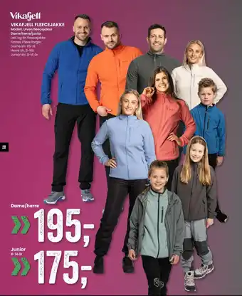 Sport Outlet VIKAFJELL FLEECEJAKKE tilbud