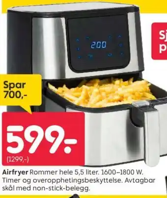 Rusta Airfryer tilbud