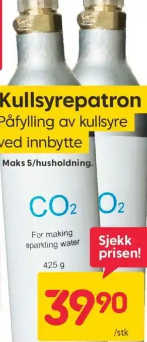 Rusta Kullsyrepatron tilbud