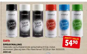 jem & fix SPRAYMALING tilbud