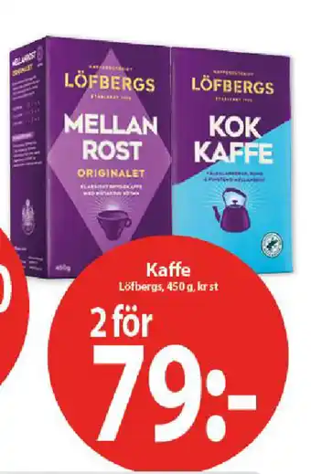MaxiMat Töcksfors Kaffe tilbud