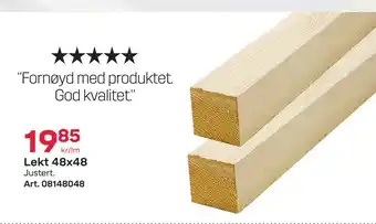 Byggmax Lekt 48x48 tilbud