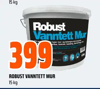 Obs Bygg ROBUST VANNTETT MUR tilbud