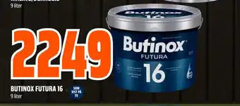 Obs Bygg BUTINOX FUTURA 16 tilbud