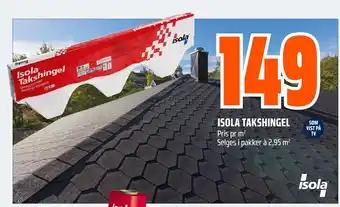 Obs Bygg ISOLA TAKSHINGEL tilbud