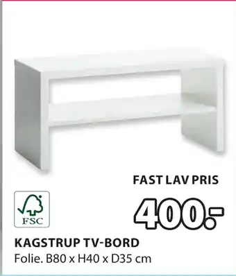 JYSK KAGSTRUP TV-BORD tilbud