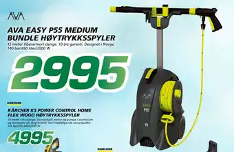 Coop Byggmix AVA EASY P55 MEDIUM BUNDLE HØYTRYKKSSPYLER tilbud