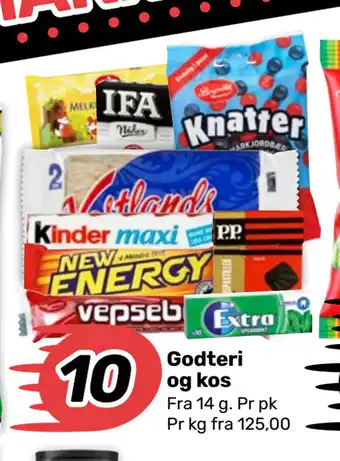 Coop Marked Godteri og kos tilbud