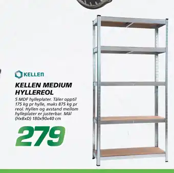 Coop Byggmix KELLEN MEDIUM HYLLEREOL tilbud