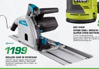 Coop Byggmix KELLEN 1200 W DYKKSAG tilbud