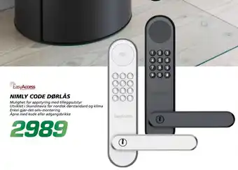 Coop Byggmix NIMLY CODE DØRLÅS tilbud