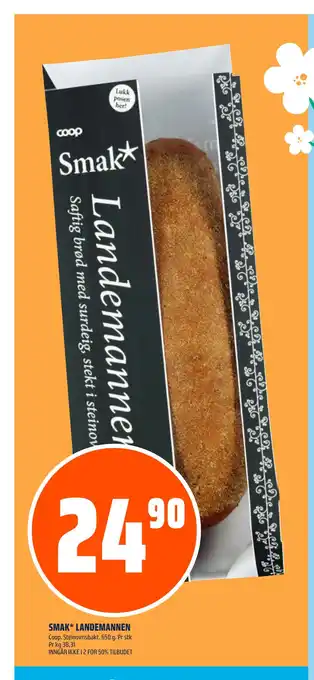 Coop Obs SMAK* LANDEMANNEN tilbud