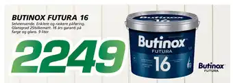 Coop Byggmix BUTINOX FUTURA 16 tilbud