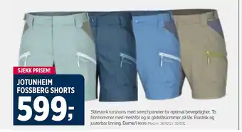 Sport 1 JOTUNHEIM FOSSBERG SHORTS tilbud
