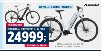 Sport 1 XEED URBAN E INTEGRERT / LAV / MIX tilbud
