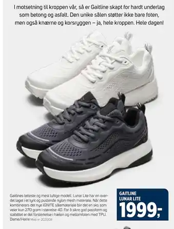 Sport 1 GAITLINE LUNAR LITE tilbud