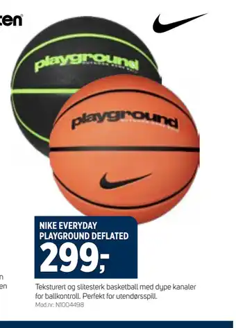 Sport 1 NIKE EVERYDAY PLAYGROUND DEFLATED tilbud