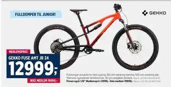 Sport 1 GEKKO FUSE AMT JR 24 tilbud