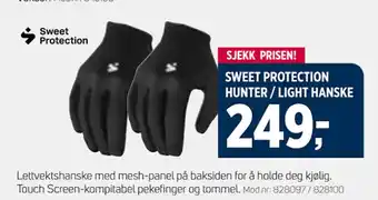 Sport 1 SWEET PROTECTION HUNTER / LIGHT HANSKE tilbud
