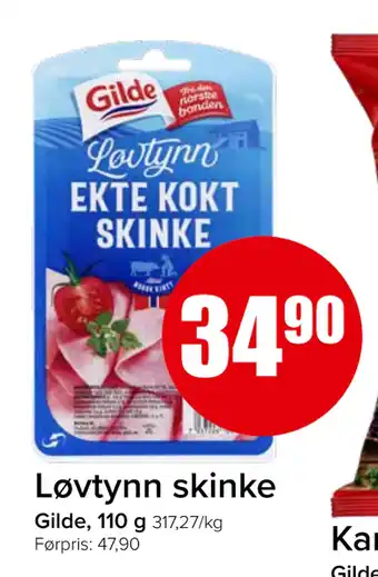 Spar Løvtynn skinke tilbud