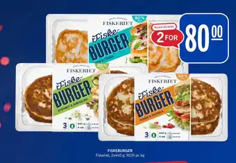 Rema 1000 FISKEBURGER tilbud