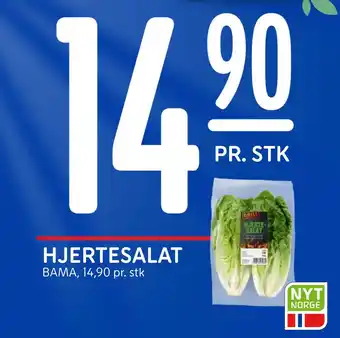 Rema 1000 HJERTESALAT tilbud