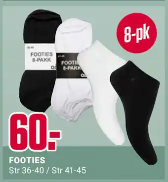 Europris FOOTIES tilbud